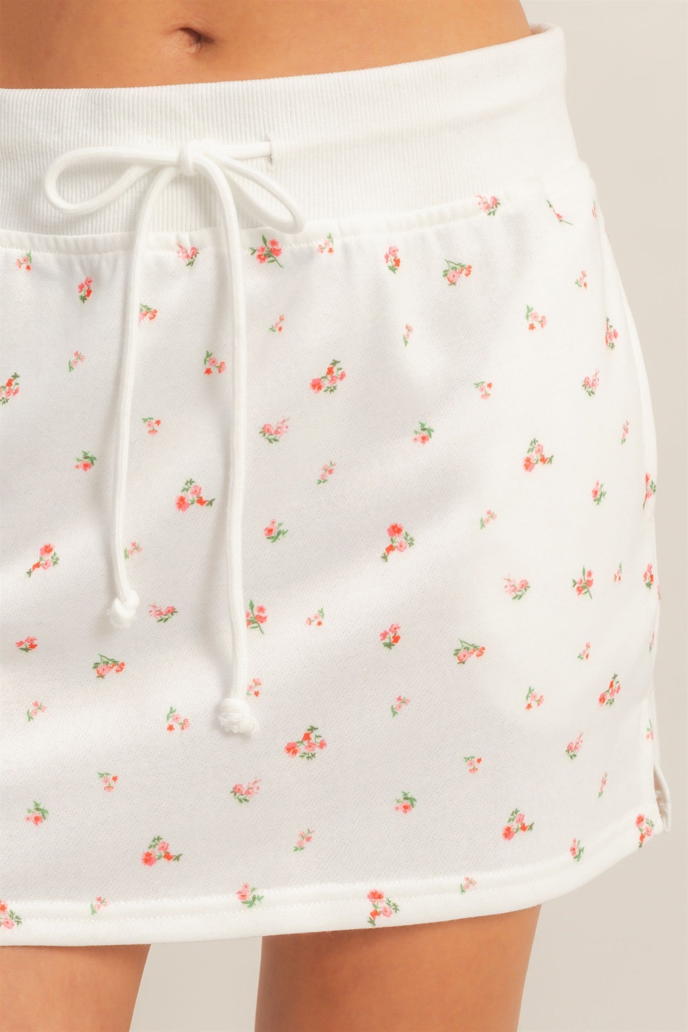 2996 FLORAL MINI SKIRT