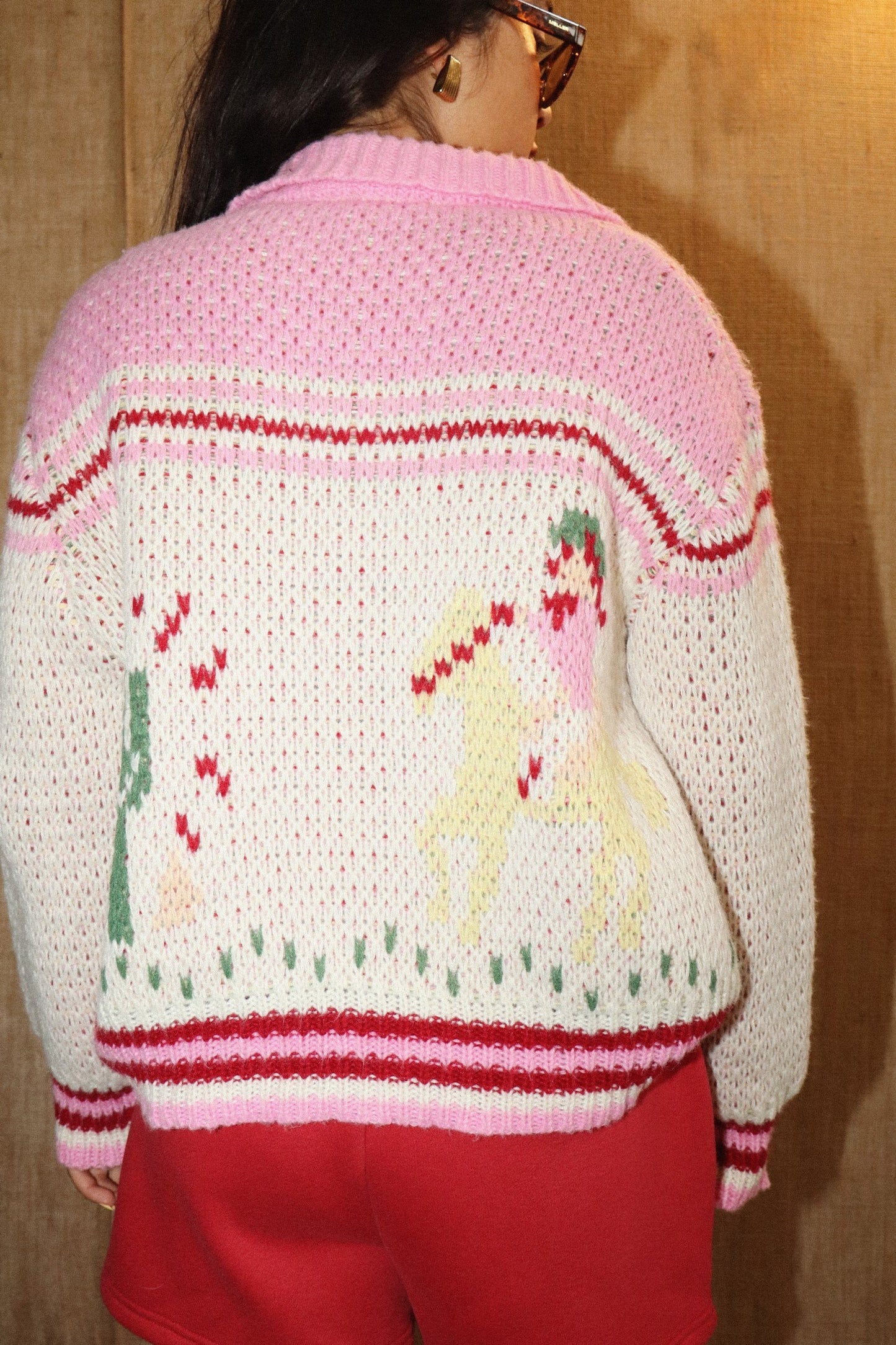 1751 COWGIRL ZIP UP SWEATER