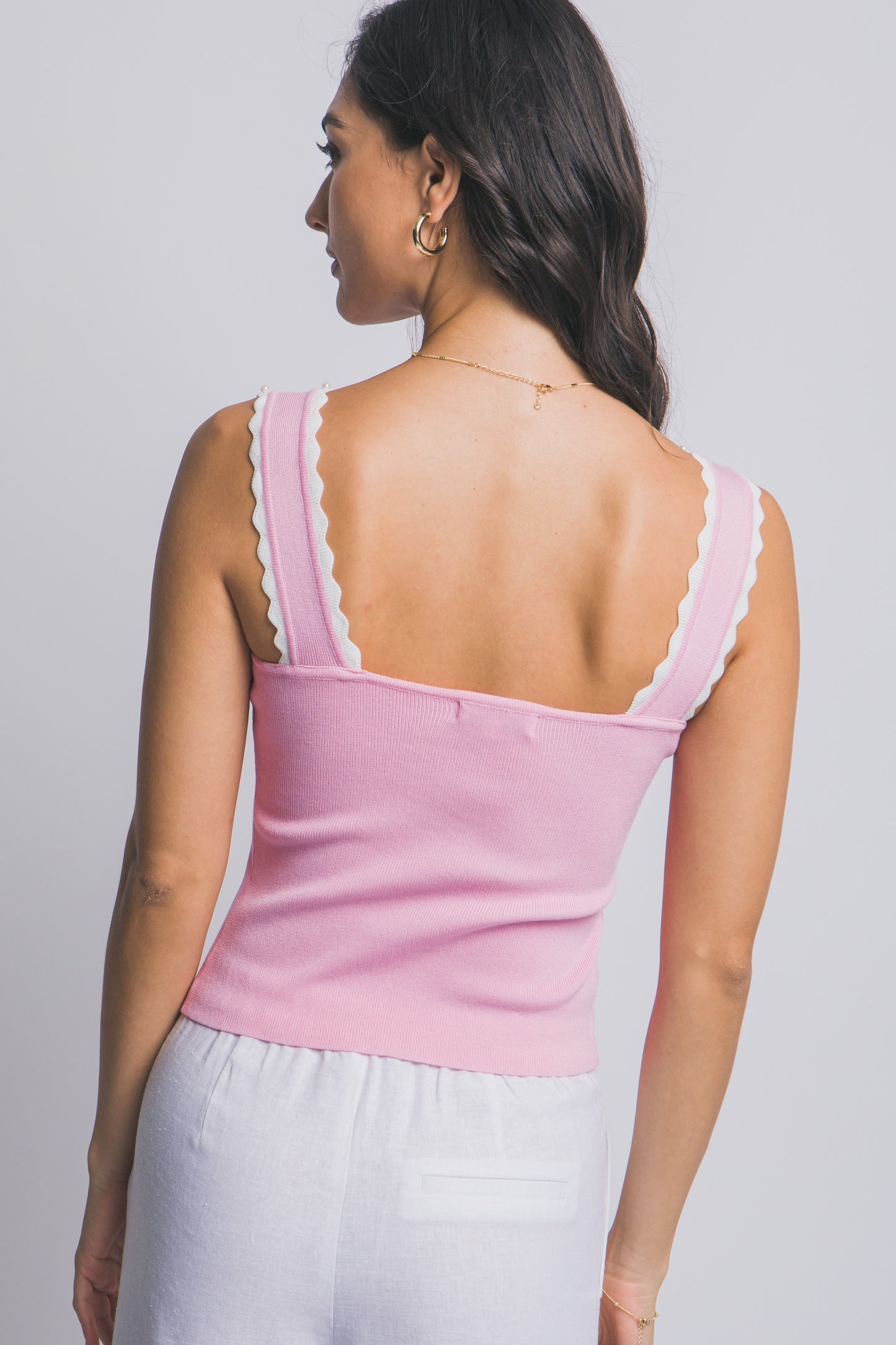 2925 RIBBED KNIT TANK TOP