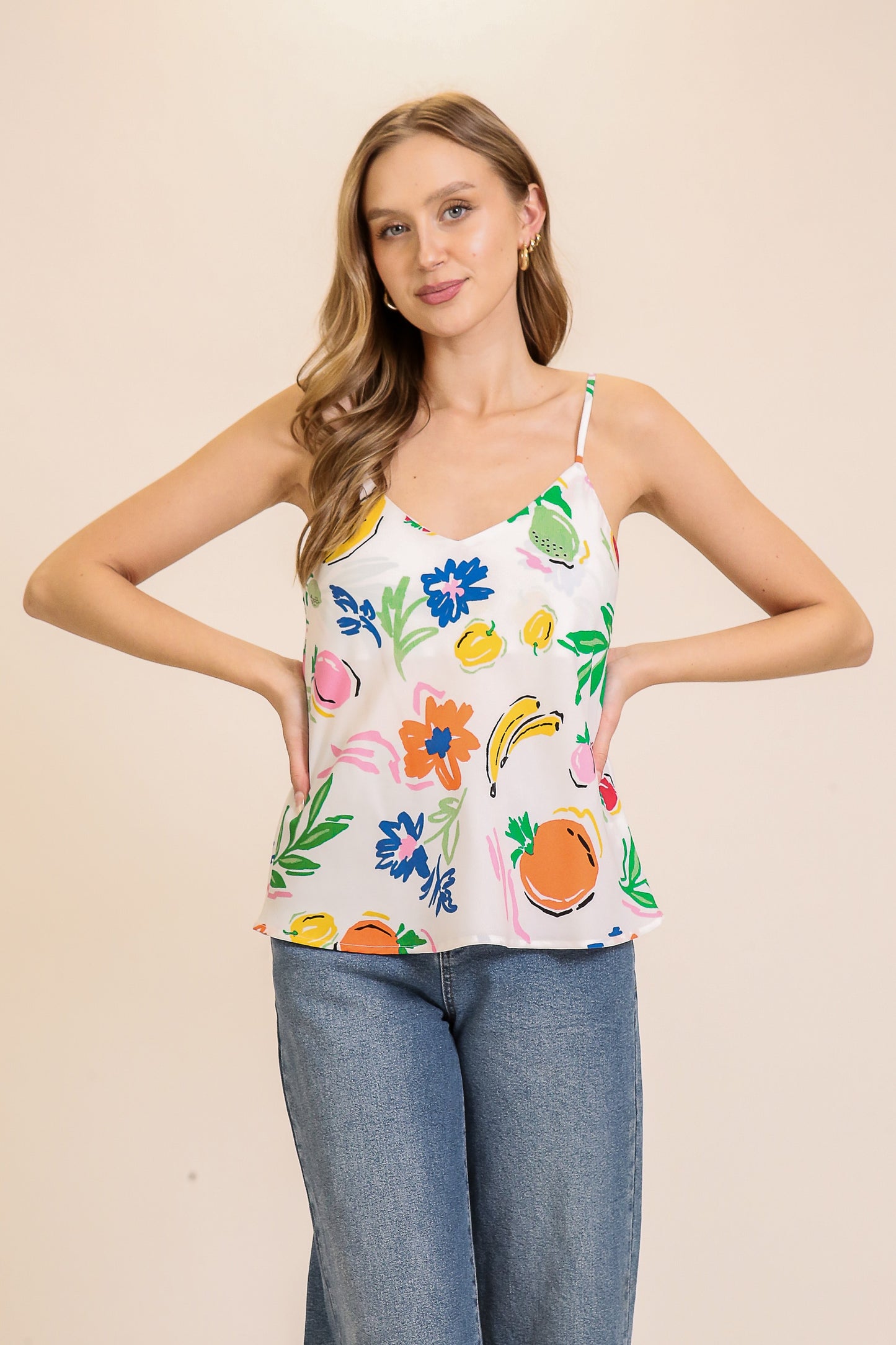 2210 TROPICAL CAMI TOP