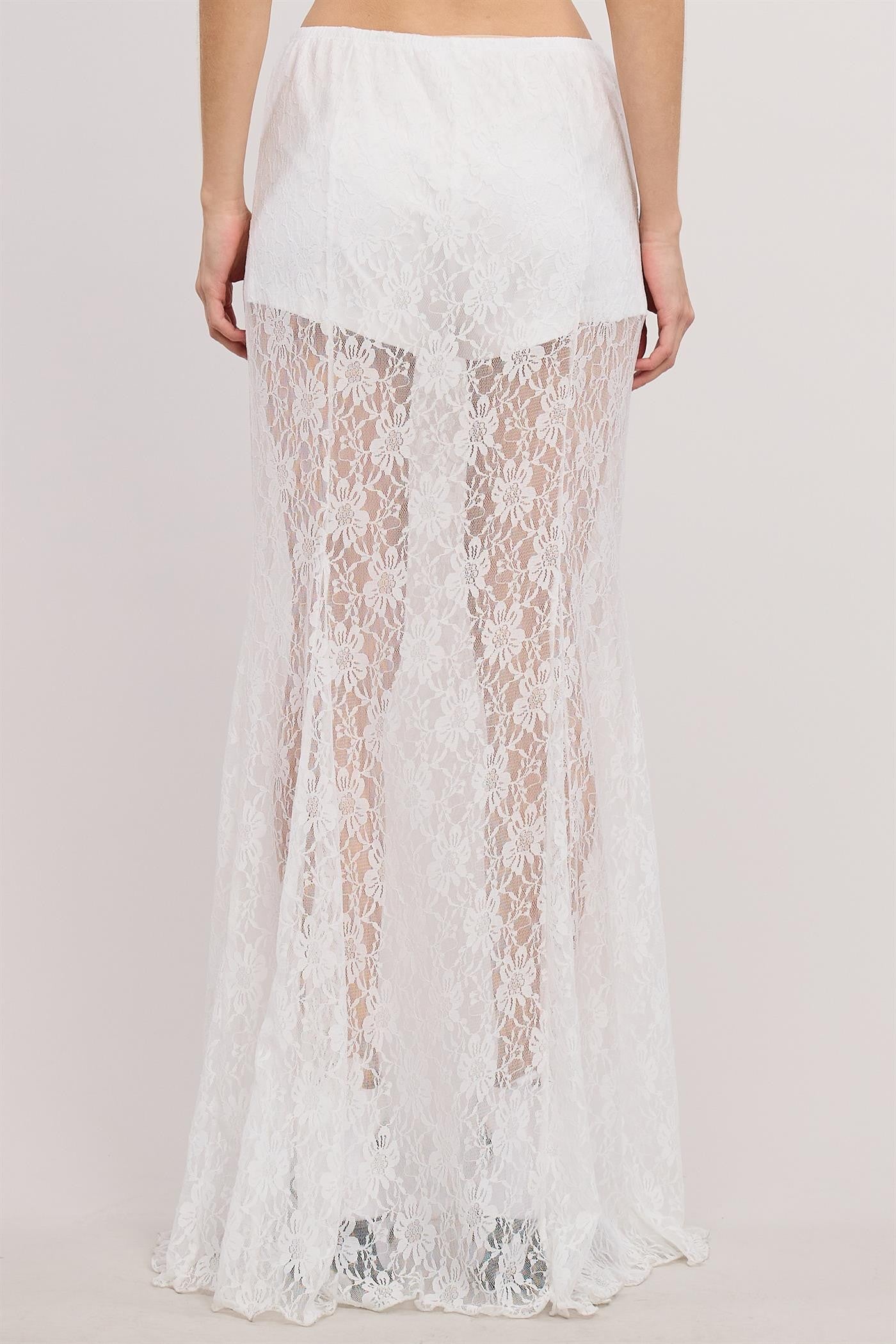 2258 LACE MAXI SKIRT