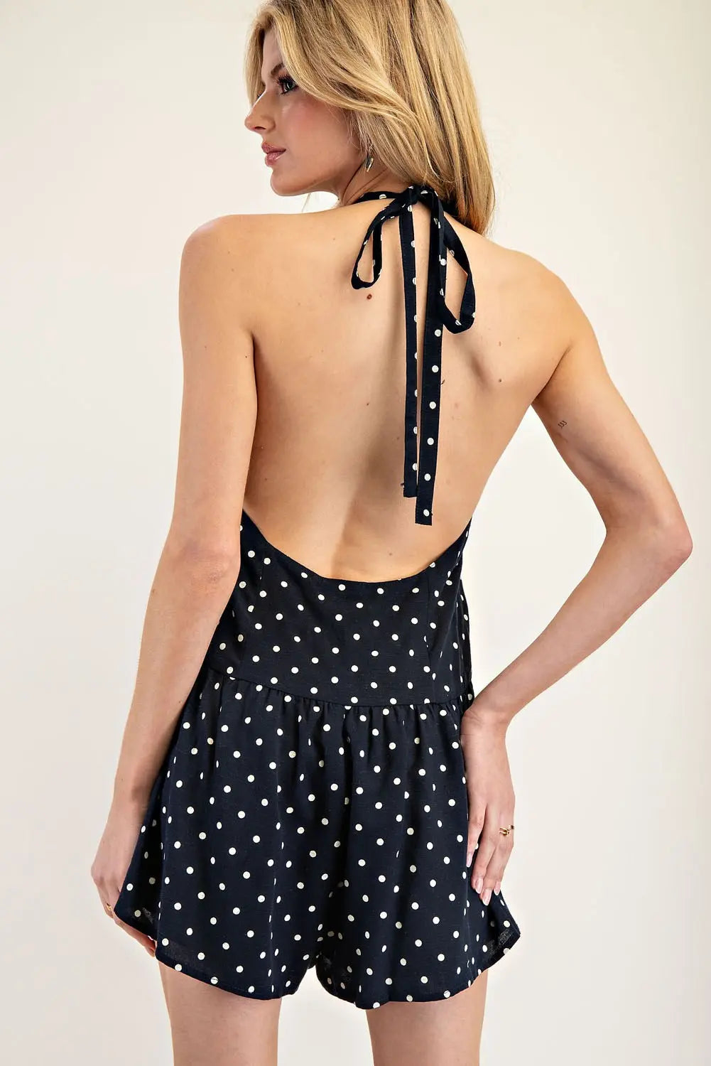 2962 POLKADOT ROMPER