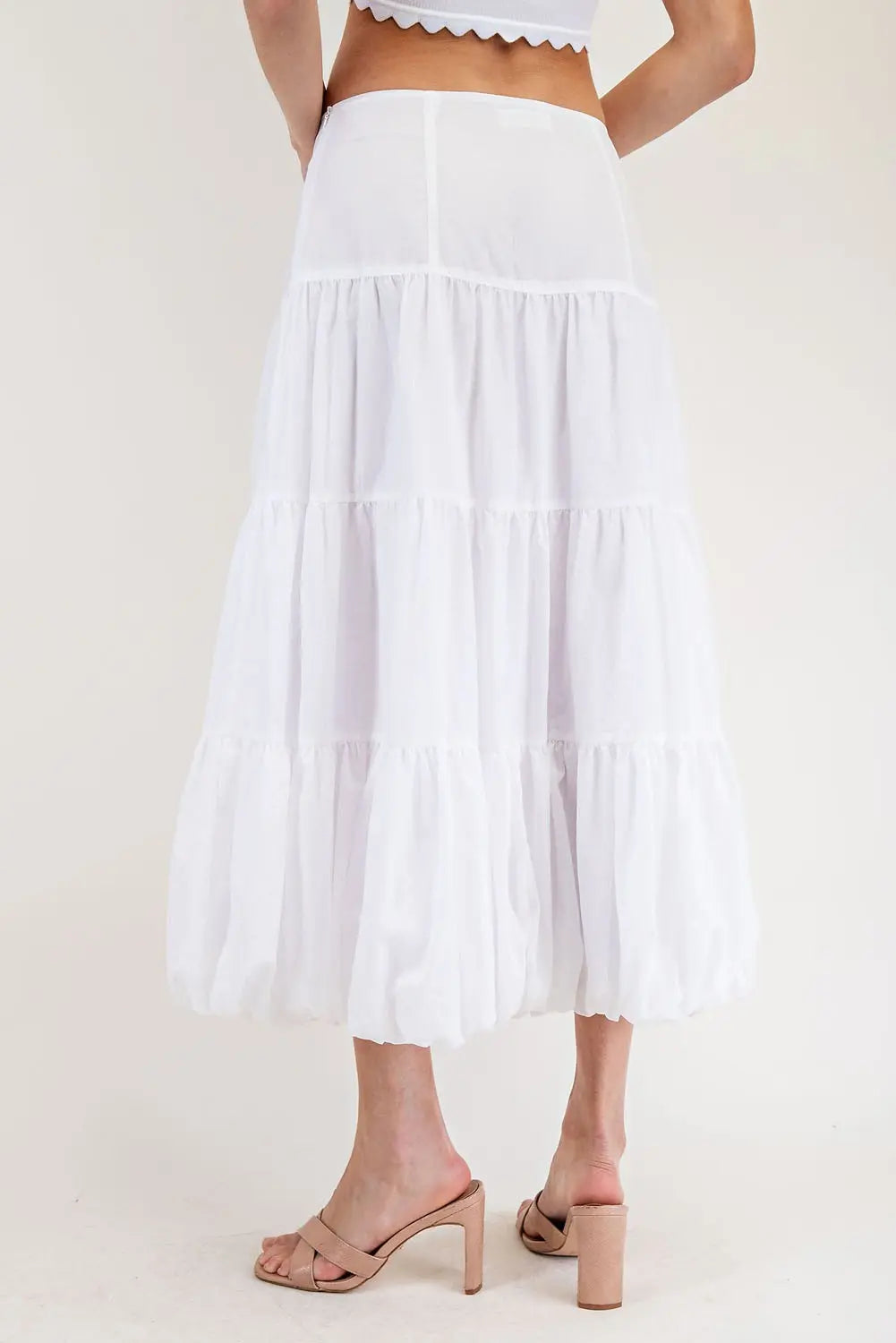 2964 TIERED BALLON SKIRT