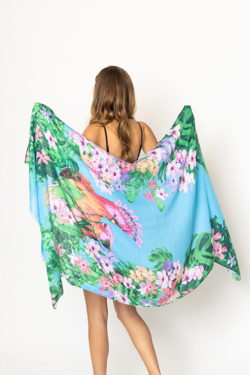 2323 PRINTED SCARF