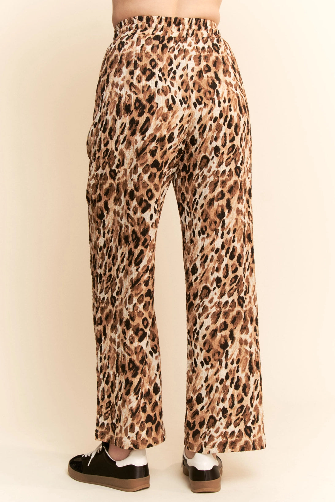 2976 LEOPARD WIDE LEG PANTS