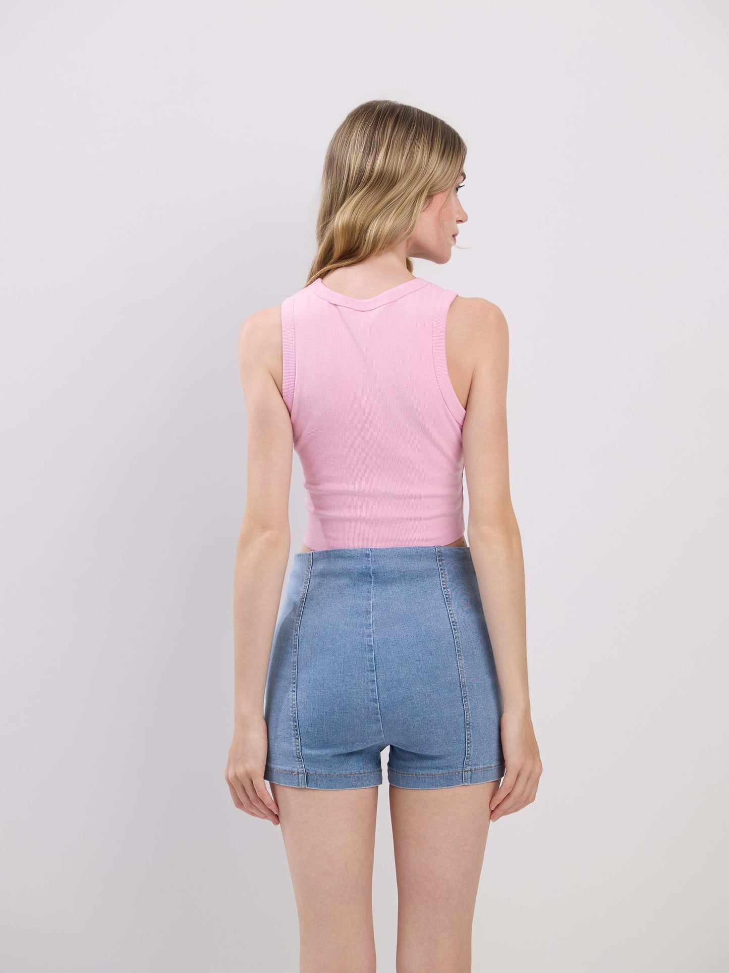 2740 MICRO DENIM SHORTS
