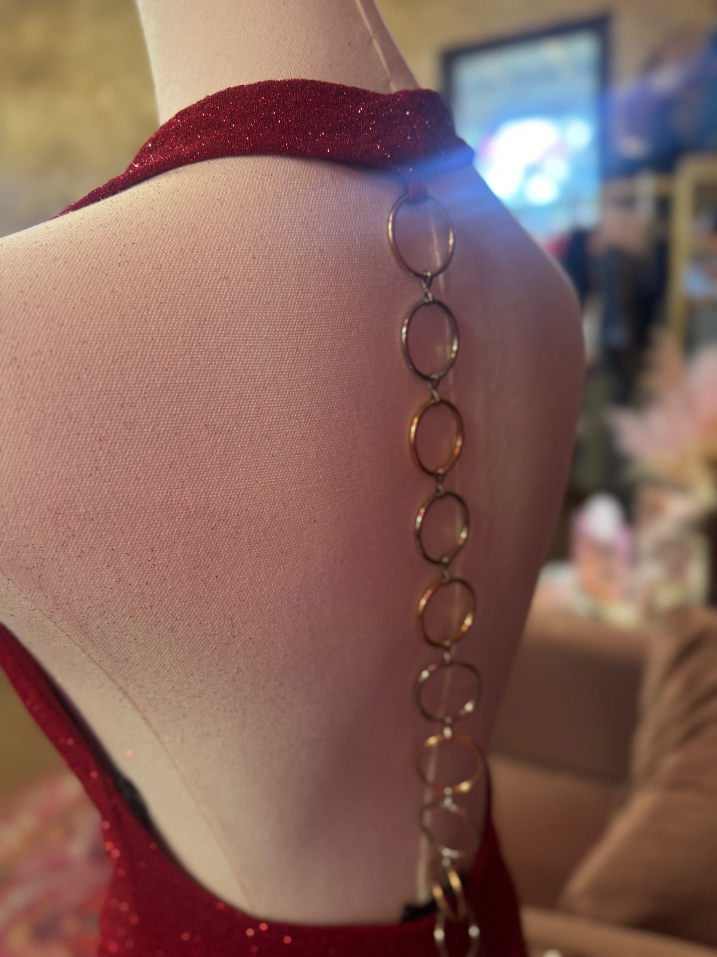 2658 GLITTER MINI DRESS