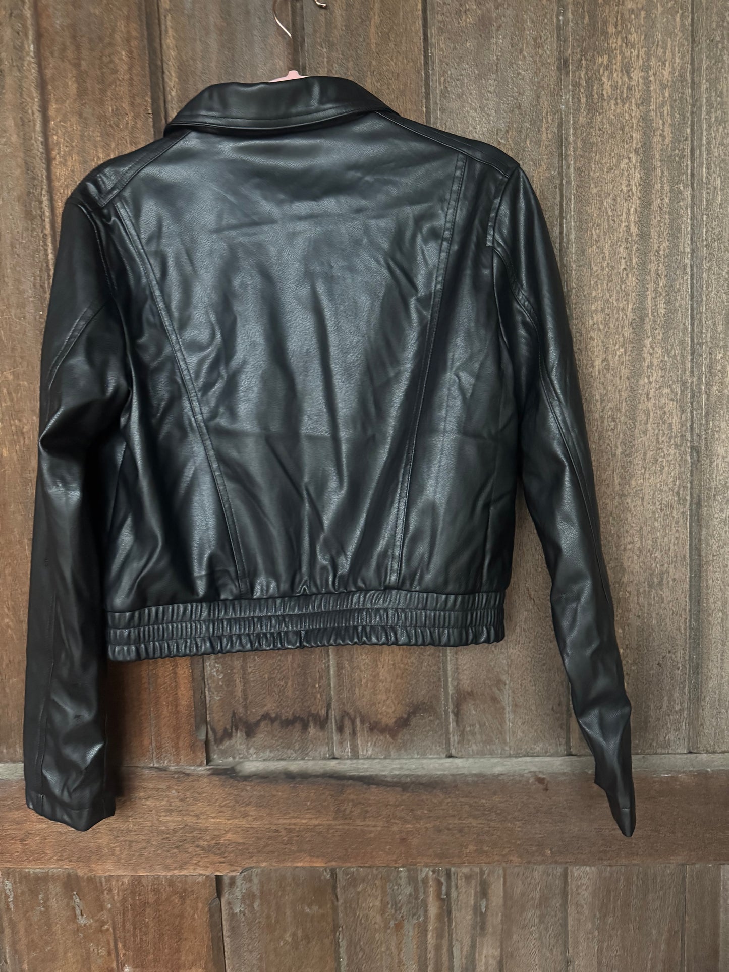 2643 FAUX LEATHER JACKET