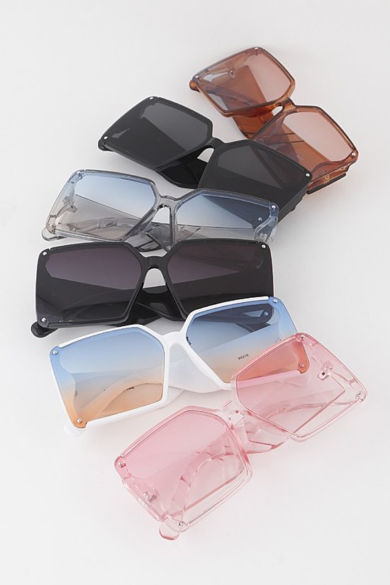 4029 OVERSIZED GRADIENT BUTTERFLY SUNGLASSES