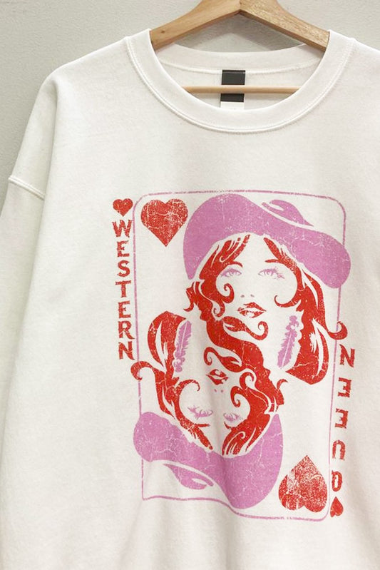 2693 WESTERN QUEEN SWEATSHIRT