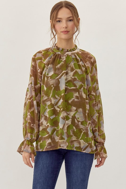 1785 CHIFFON TOP