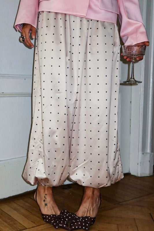 2991 POLKA DOT BALLOON PANTS