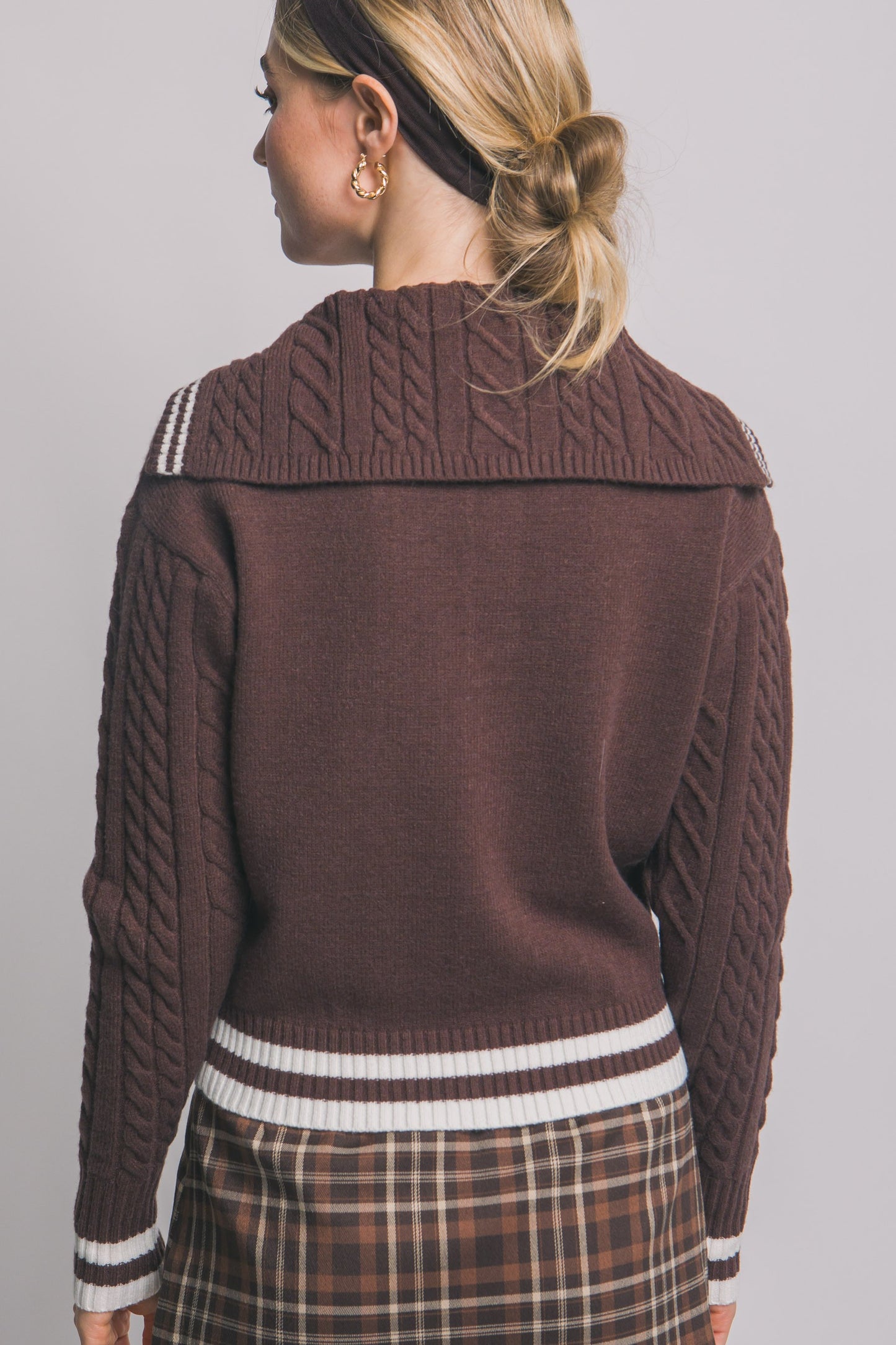 2652 SAILOR COLLAR SWEATER