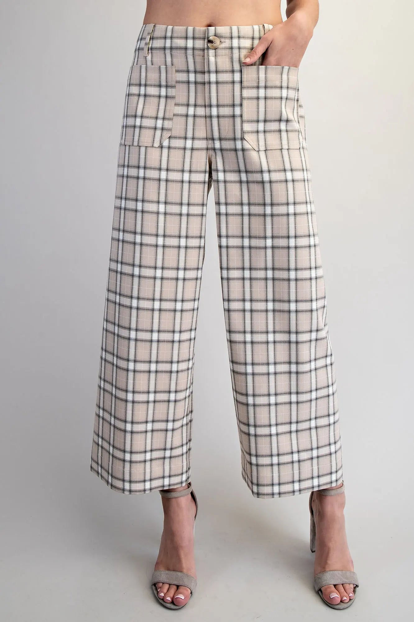 3095 PLAID TROUSERS