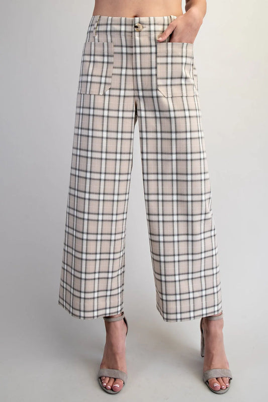 3095 PLAID TROUSERS
