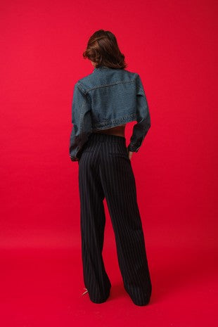 3148 CROPPED DENIM JACKET