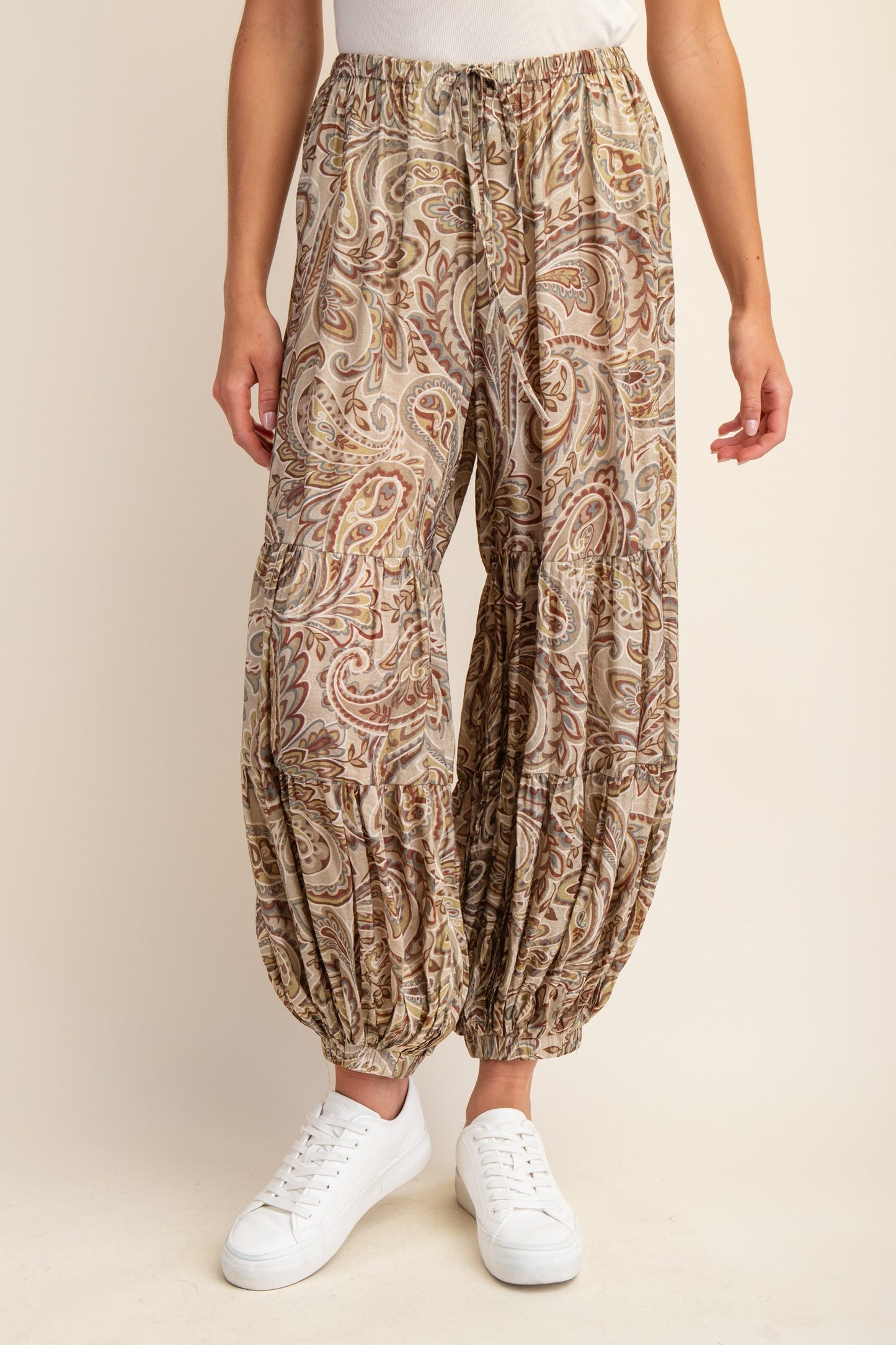2827 PAISLEY BALLOON PANTS