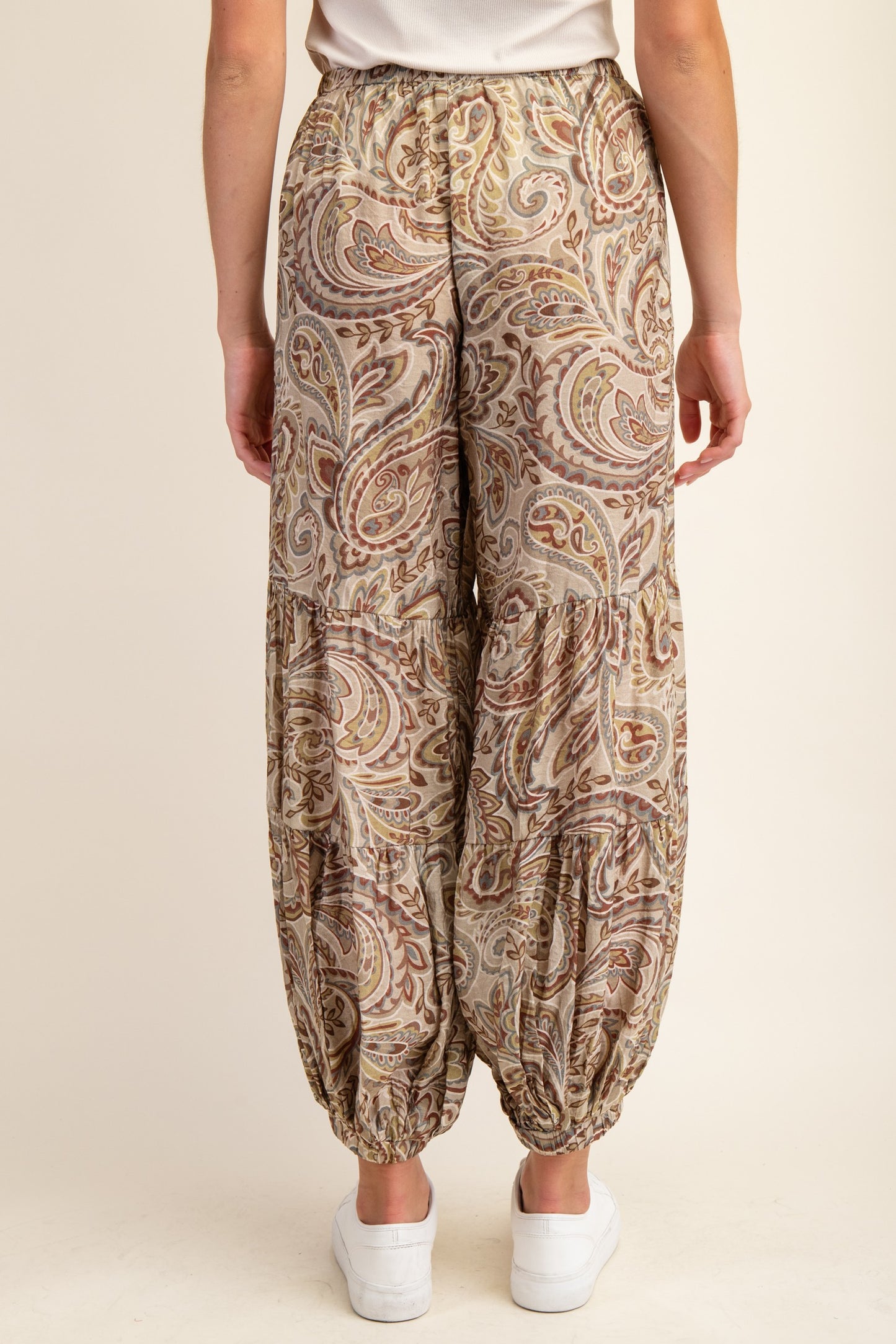2827 PAISLEY BALLOON PANTS