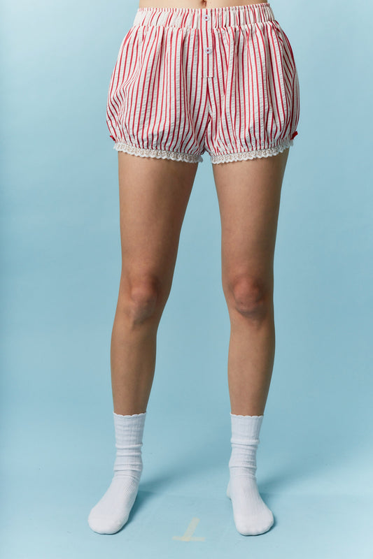 3087 STRIPED BLOOMER SHORTS