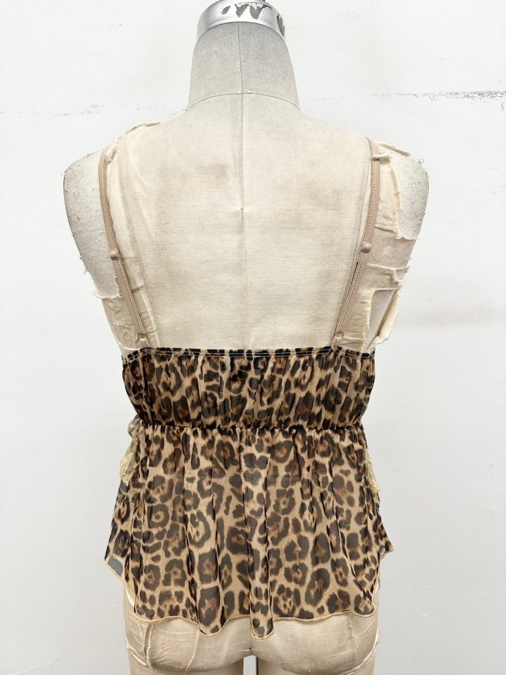 3328 WILD ROMANCE PEPLUM CAMI TOP