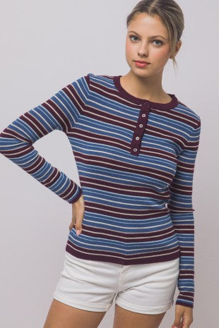 3266 OL BLUEY MULTICOLOR HENELY TOP