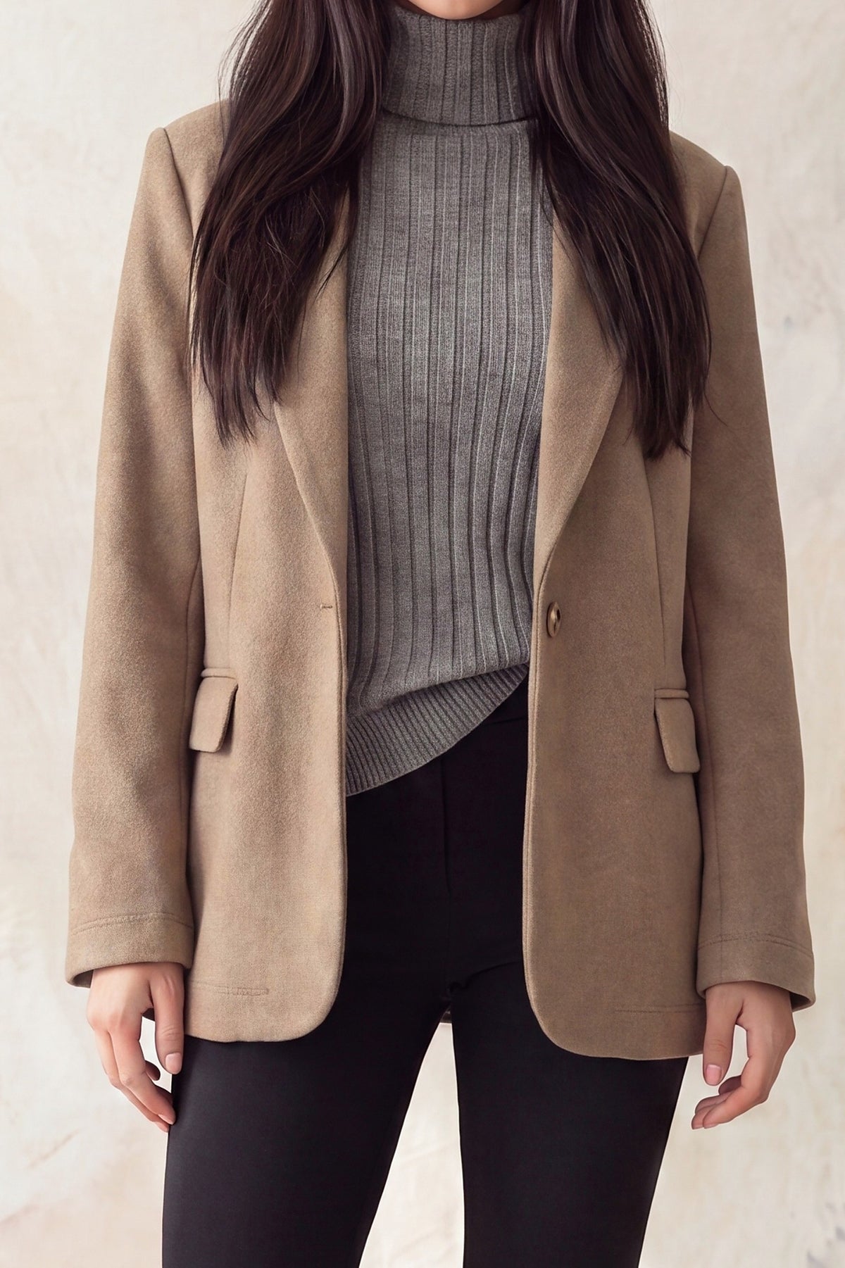 3294 SINGLE BUTTON NOTCHED BLAZER