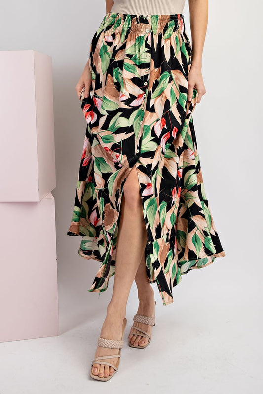 2408 PRINTED MAXI SKIRT