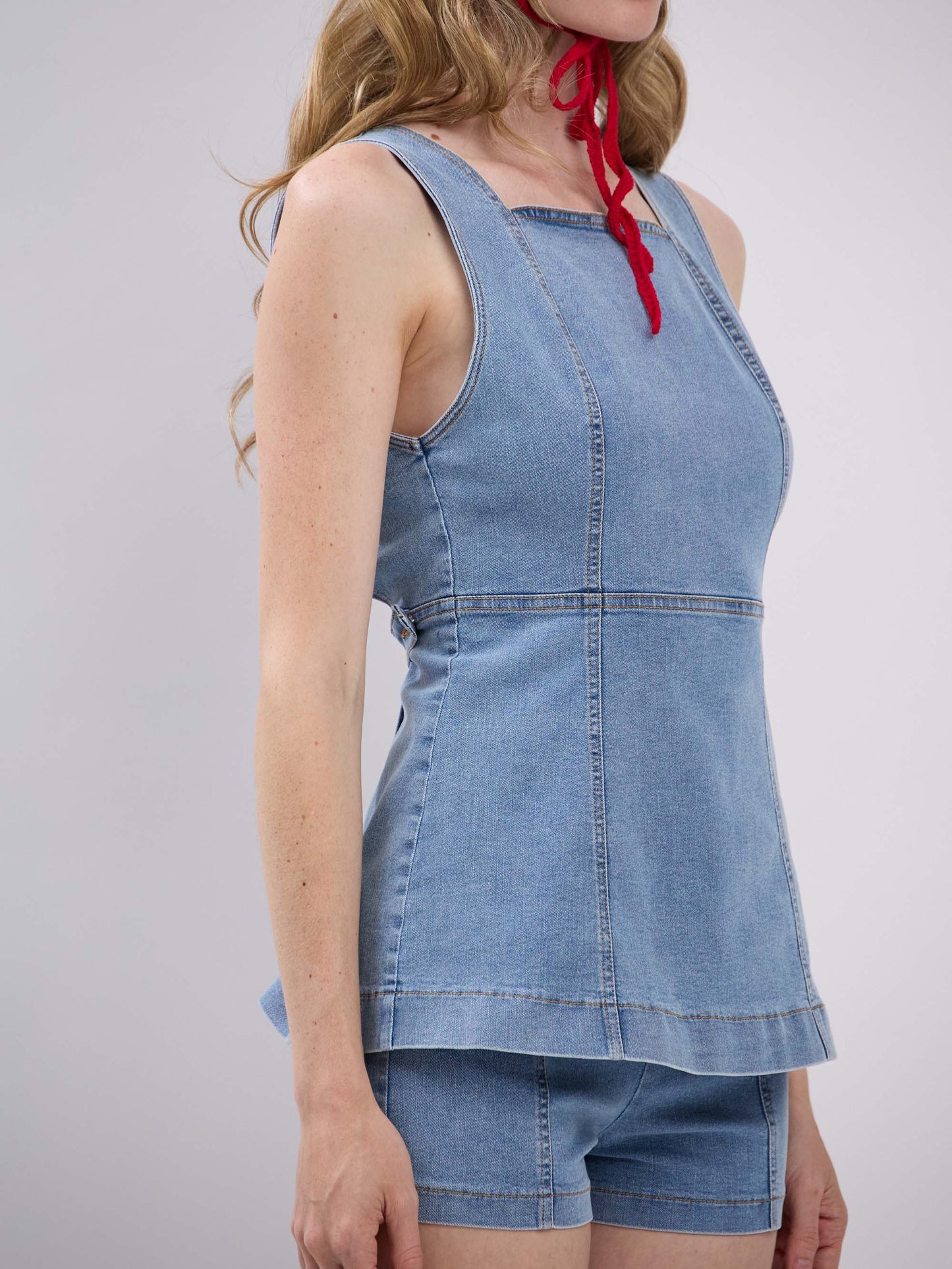 2737 DENIM TUNIC