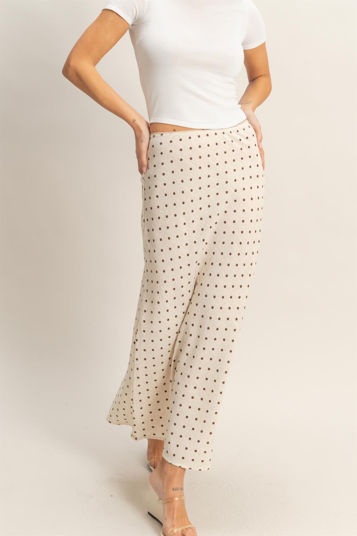 3017 POLKA DOT SKIRT