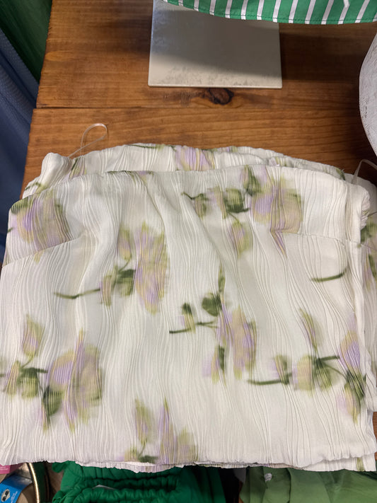 3006 FLORAL TUBE TOP