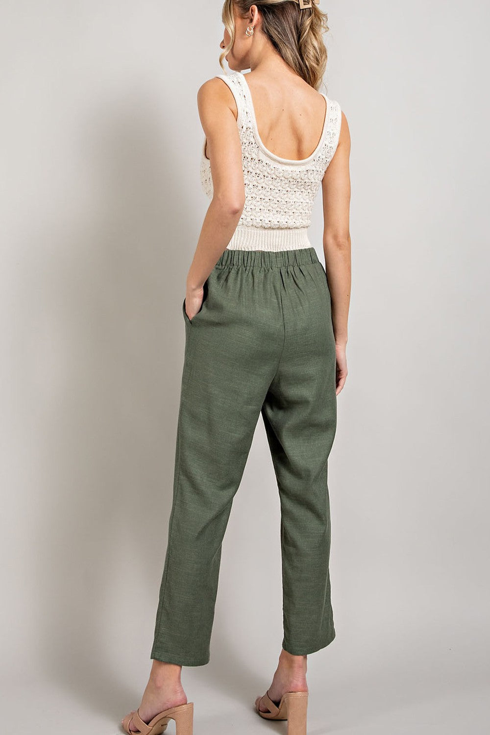 2407 STRAIGHT LEG POCKET PANTS