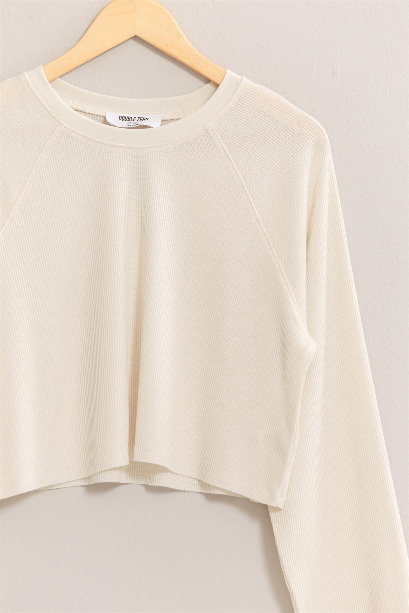 2763 RAGLAN CROP TOP