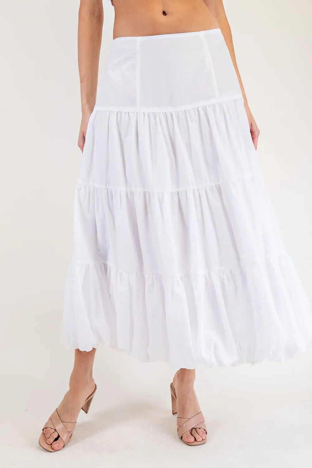 2964 TIERED BALLON SKIRT