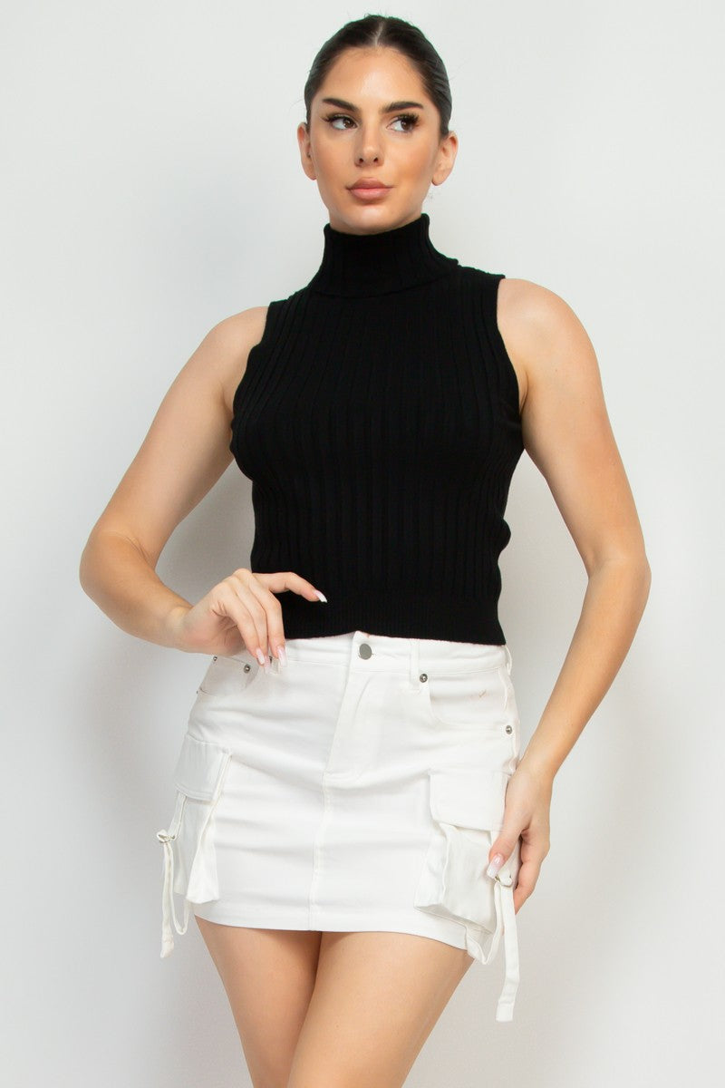 2298 SLEEVELESS TURTLE NECK
