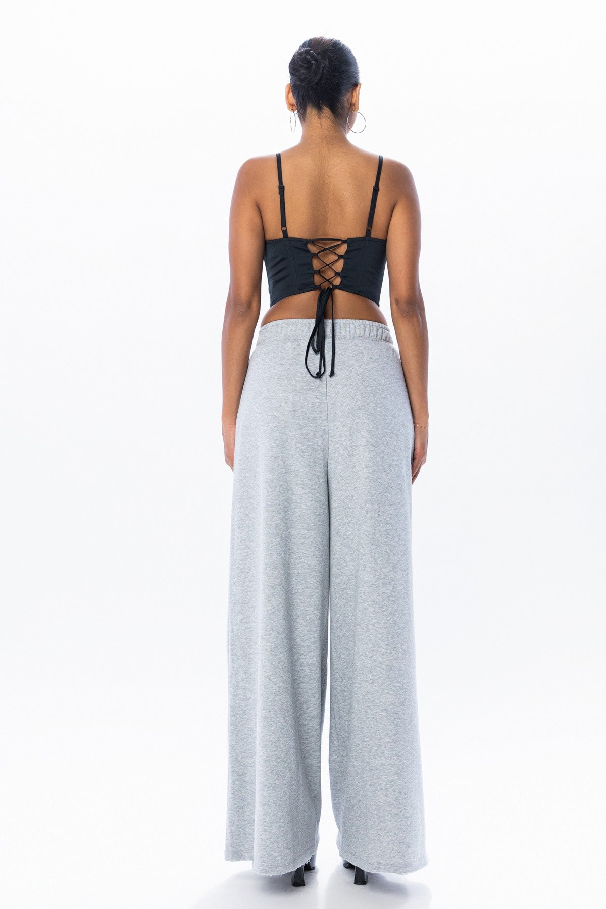 2493 FRENCH TERRY WIDE LEG SWEATPANTS