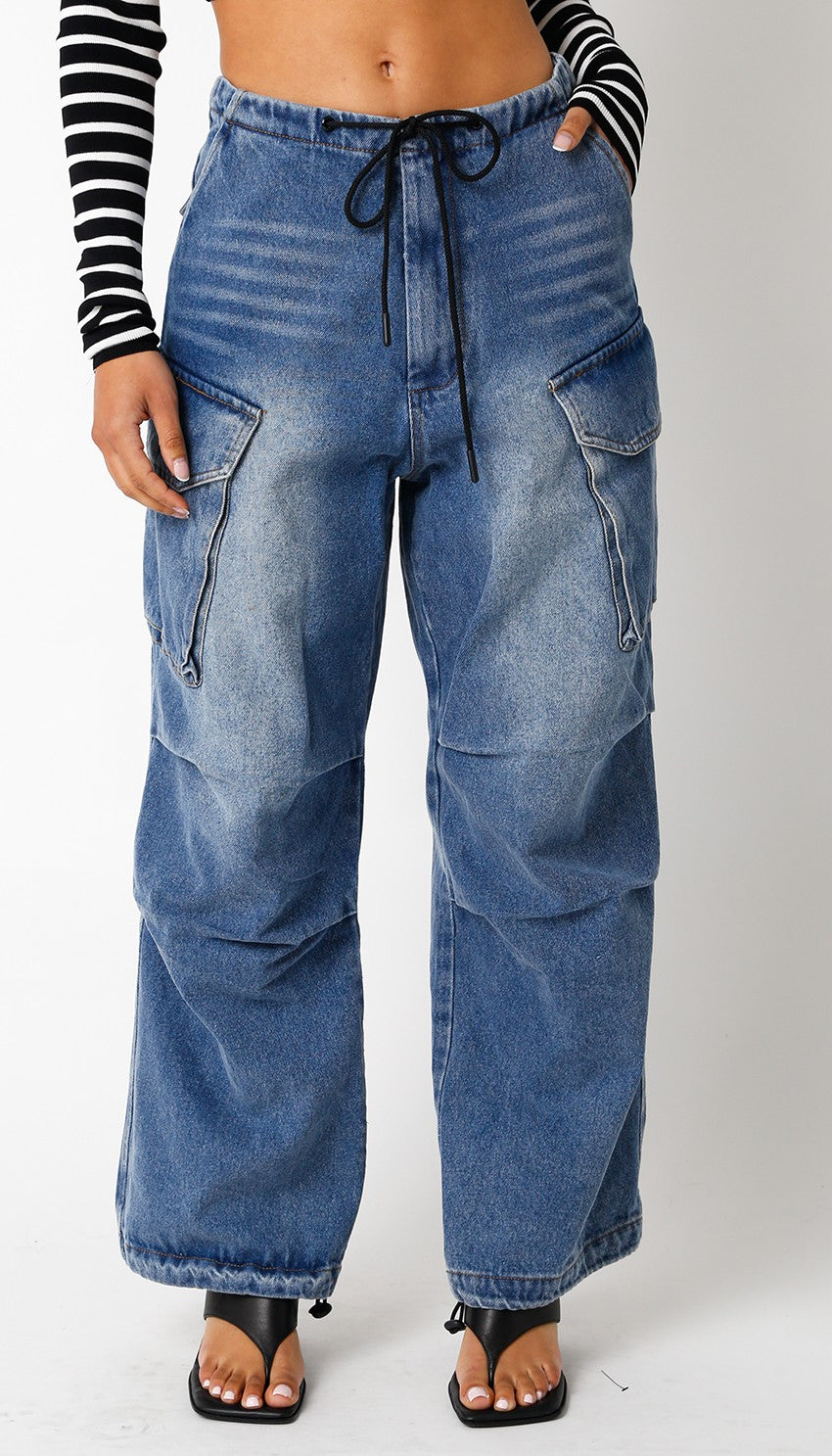 2486 DENIM CHUTE JEANS