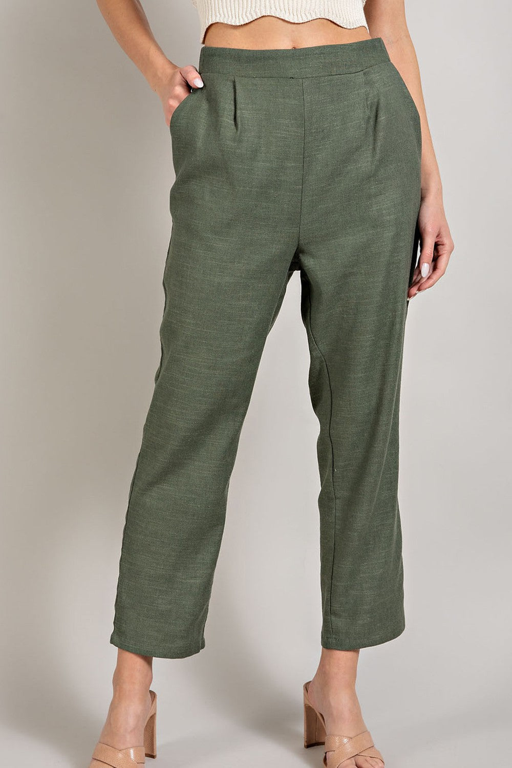2407 STRAIGHT LEG POCKET PANTS