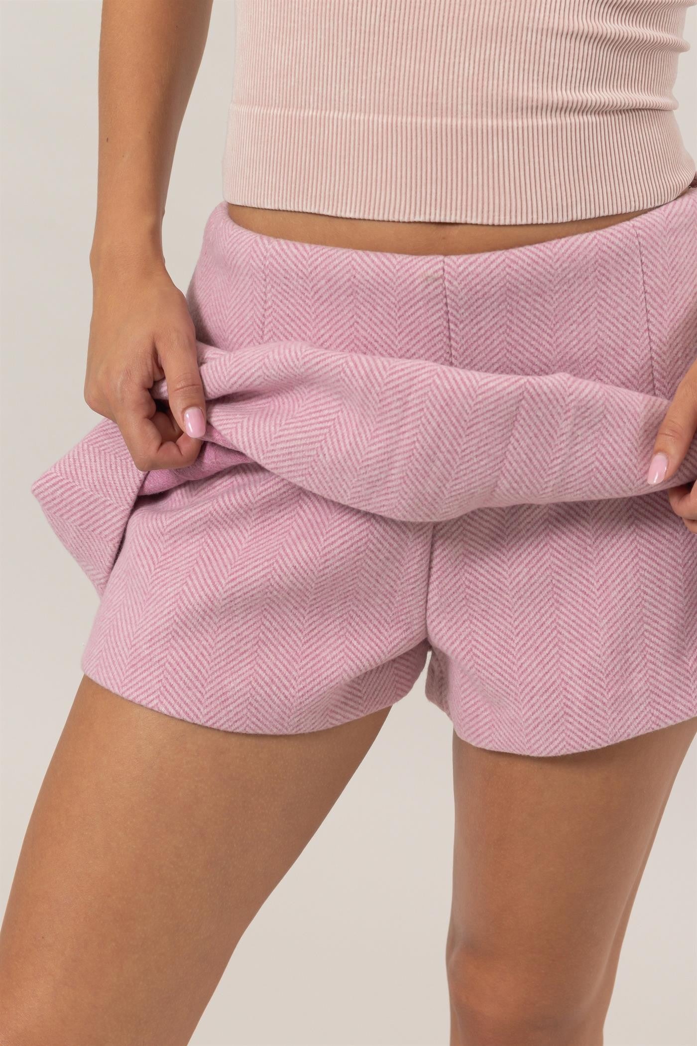 2765 HERRINGBONE SKORT