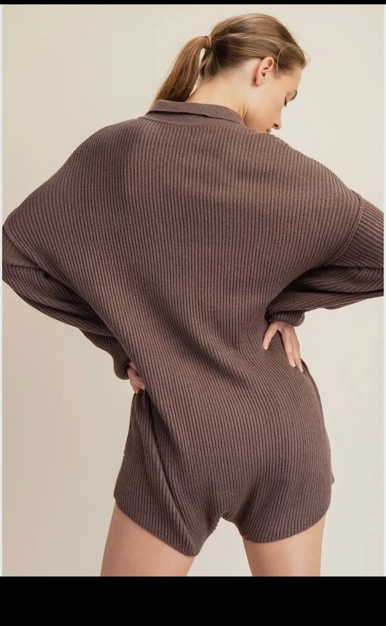 2662 COMFY SWEATER ROMPER