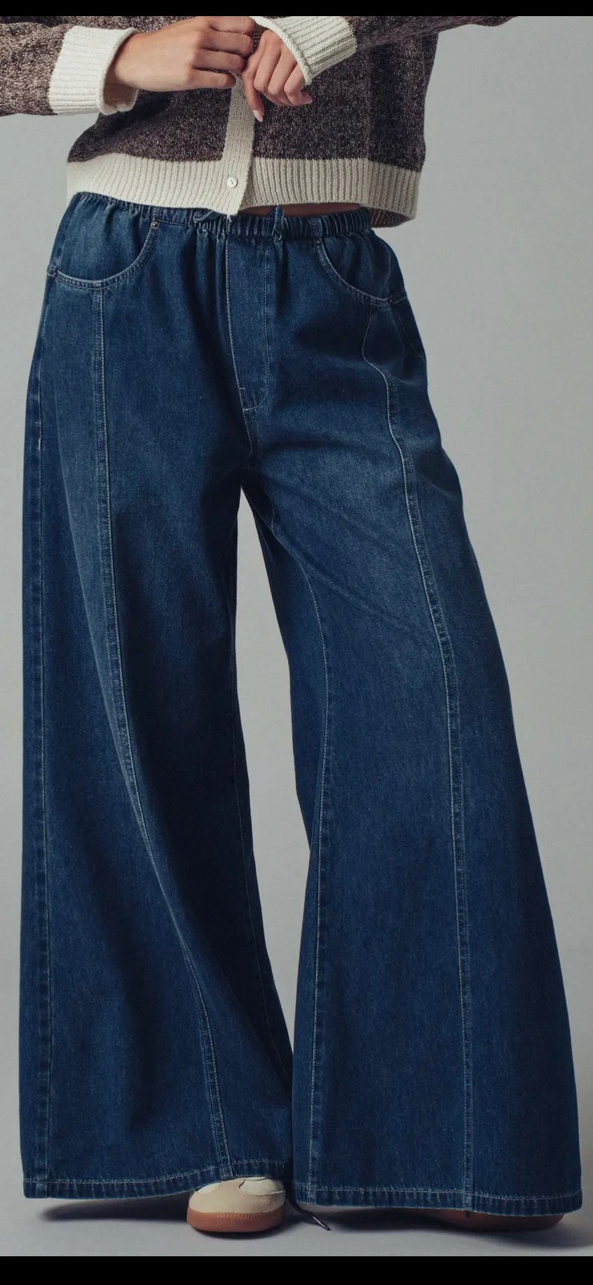 2798 WIDE LEG DRAWSTRING PANTS