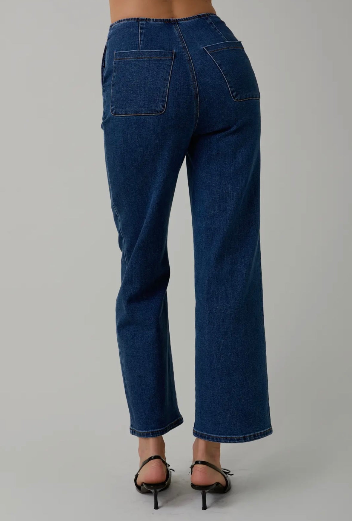 2659 BUTTON UP DEMIN PANTS