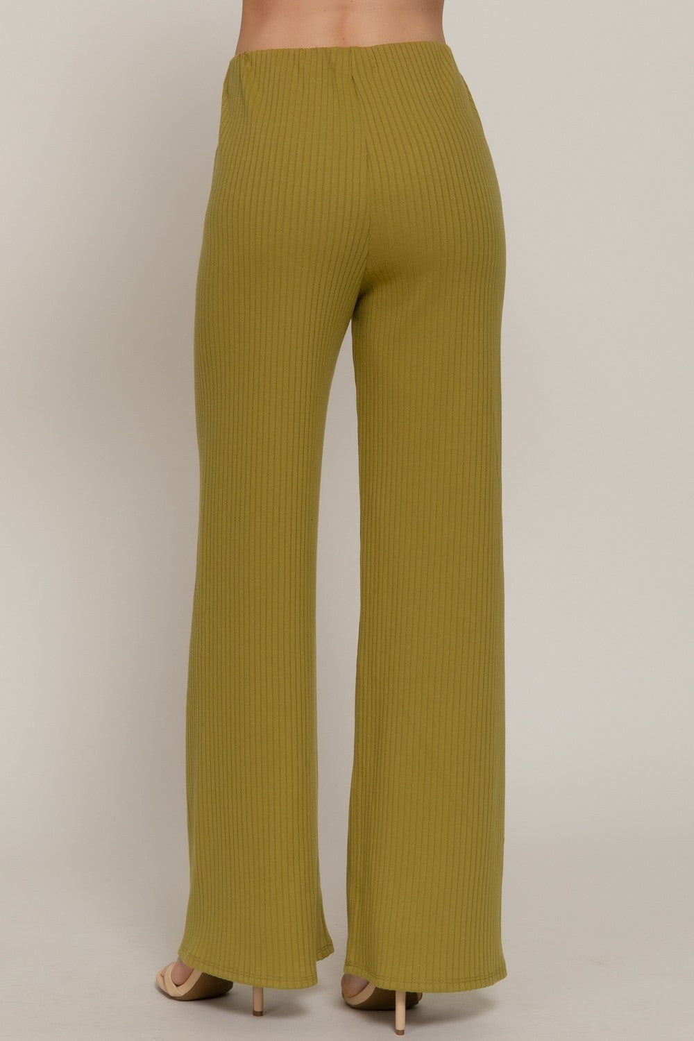 2843 RIB KNIT PANTS