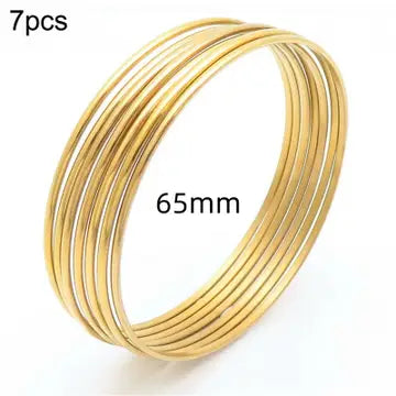 3433 SET OF 7 BANGLES