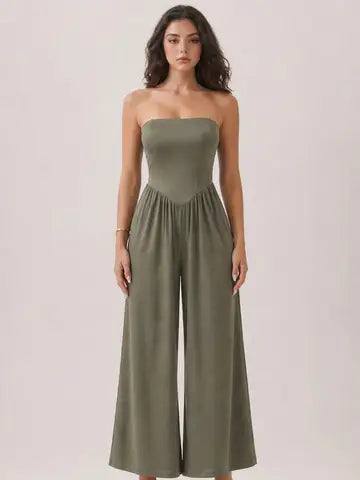 3162 STRAPLESS TUBE JUMPSUIT